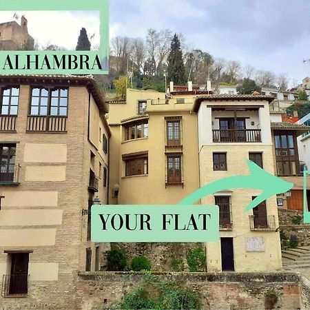 Cosy Flat / Literally At The Foot Of Alhambra Daire Granada Dış mekan fotoğraf
