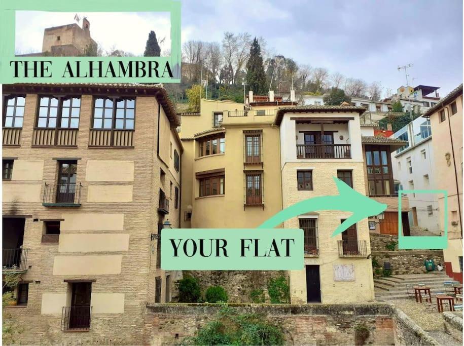 Cosy Flat / Literally At The Foot Of Alhambra Daire Granada Dış mekan fotoğraf